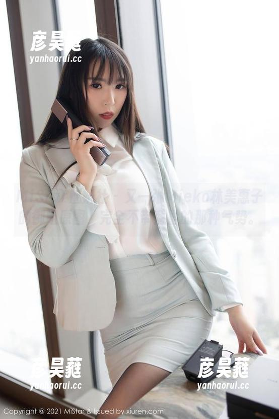MiStar魅妍社-Mieko林美惠子 MiStar魅妍社 - 又一张Mieko林美惠子的御姐原图,完全不带商量的那种气势。