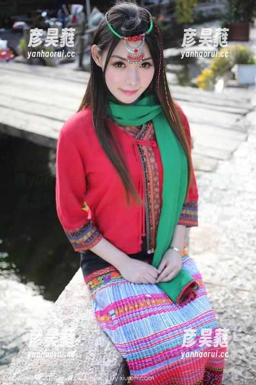 MyGirl美媛馆 - 糯美子Mini的内衣图集炫出异域风情，全面调动我这种小心脏！